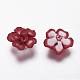 Mixed Handmade Polymer Clay Flower Beads X-CLAY-Q191-M05-2