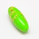 Fluorescent Beads Synthetic Regalite/Imperial Jasper/Sea Sediment Jasper Beads G-D593-01-2