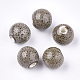 Perles en porcelaine manuelles PORC-Q262-01F-1