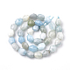 Chapelets de perles en aigue-marine naturelle G-T107-01-2