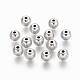 Perles rondes en alliage de style tibétain X-TIBEB-5204-AS-NR-1