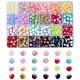 528 pièce de perles de verre de style mixte de 24 styles DGLA-YW0001-20-1