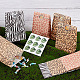 Olycraft 2 комплект 2 стиля прямоугольные пакеты из крафт-бумаги с принтом из кожи животных ABAG-OC0001-03-4