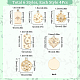 Sunnyclue 24 pz 6 ciondoli in lega di stili FIND-SC0003-82-2