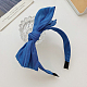 Modische Denim-Haarbänder mit festem Knoten OHAR-PW0001-181A-02-1