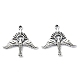 Подвески из сплава в тибетском стиле  TIBE-H142-02AS-1