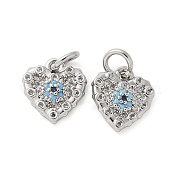 Латунные микро проложить кубического циркония подвески KK-U056-34P