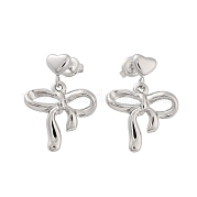 Серьги-гвоздики из нержавеющей стали 304 EJEW-H115-06P