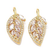 Латунные микро проложить кубического циркония подвески KK-A281-17G