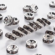 Латунь марки А горный хрусталь Spacer бисер RSB038NF-03