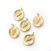 Латунные подвески KK-F783-05G