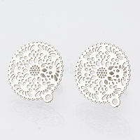 Фурнитура для сережек-гвоздиков из нержавеющей стали марки 304&nbsp;STAS-S079-31B