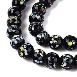 Hilos de abalorios de murano hechos a mano&nbsp;LAMP-N037-07C