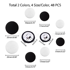 Пуговицы BUTT-PH0004-20-WH