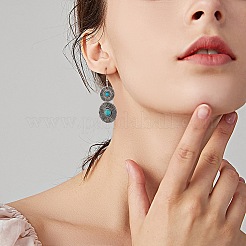 12шт 6 стиля подвески из синтетической бирюзы&nbsp;FIND-SZ0005-73