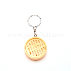 Пластиковый брелок&nbsp;LS-KEYC-WH0026-02