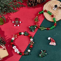 12 шт. 6 стиля бугорчатых стеклянных бусин ручной работы&nbsp;LAMP-SC0001-67