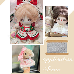 10 ярд нейлоновой кружевной ленты OCOR-WH0078-187B