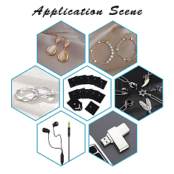 Квадратные бархатные мешочки для украшений ABAG-WH0012-05B