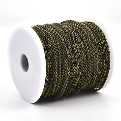 Паяные латунные цепи Роло&nbsp;CH-S125-08B-AB