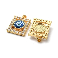 Echte 18 Karat vergoldete Messinganhänger&nbsp;KK-L209-006G-01