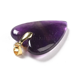 Подвески из натурального аметиста &nbsp;X-G-E570-01G-05