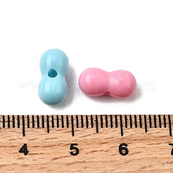 Непрозрачные акриловые бусины&nbsp;OACR-H051-08