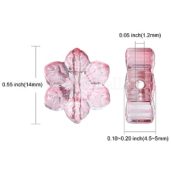 100шт ручной работы бусины лэмпворк LAMP-CJ0001-86