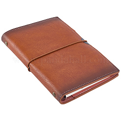 Cuaderno diario de piel sintética&nbsp;AJEW-WH20018-300A-01