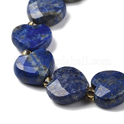 Нитки бусины из натурального ляписа-лазури G-B044-B19-01