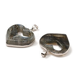 Природные подвески лабрадорита&nbsp;G-K338-33P