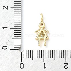 Латунные микро проложить кубического циркония подвески&nbsp;ZIRC-I356-17G-B07