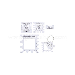 8 шт. швейные линейки из ПВХ DIY-NB0012-39