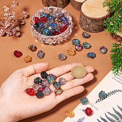 Стеклянные бусины с гальваническим покрытием &nbsp;EGLA-TA0001-91A