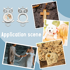 2 шт. подвеска-медальон из нержавеющей стали 304&nbsp;STAS-UN0061-52