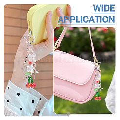 2шт. подвесные украшения из вишневого пластика&nbsp;HJEW-TA0001-35