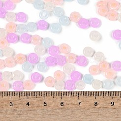 Perles de rocaille en verre de couleurs transparentes&nbsp;X1-SEED-P008-01B-09
