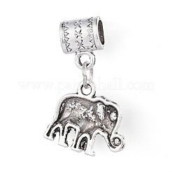 Европейские подвески из сплава в тибетском стиле PALLOY-I181-074AS