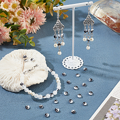 50 шт. бусины из натурального пресноводного ракушечника&nbsp;SHEL-NB0001-55B