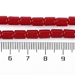 Нити бус из непрозрачной смолы RESI-C052-01B