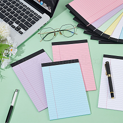 36 шт. 6-цветный бумажный блокнот&nbsp;AJEW-WA0001-35