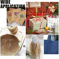 1 рулон бумажных шнуров из рафии для изготовления украшений своими руками&nbsp;OCOR-BC0001-54B