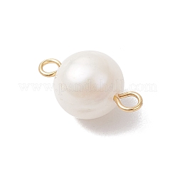 Шармы-соединители из натурального культивированного пресноводного жемчуга PALLOY-JF04192-02