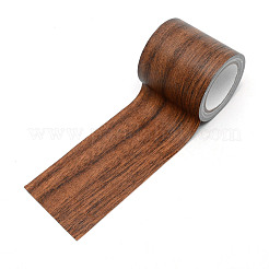 Klebeband aus Vliesstoffen mit Holzmaserung&nbsp;DIY-WH0001-70C