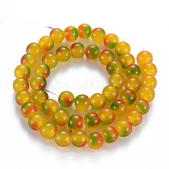 Окрашенные стеклянные бусины GGLA-S058-001D-03