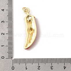 Ciondoli smaltato in ottone&nbsp;KK-H267-105G