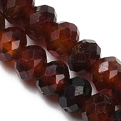 Гранат природный бисер нитей G-D347-B05