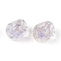 Ручной работы бусины фольги FOIL-T007-01A