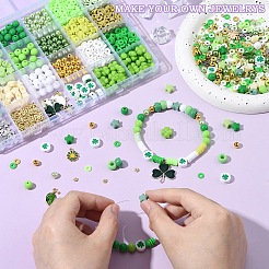 День святого патрика наборы для самостоятельного изготовления ювелирных изделий&nbsp;DIY-YW0016-14