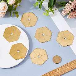 6 rondella per maniglia in ottone&nbsp;DIY-FH0010-54A-C